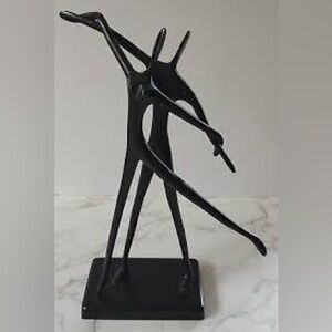 BODRUL KHALIQUE BALLET DANCER SCULPTURE - vintage Ikea Swedish MCM couple EUC